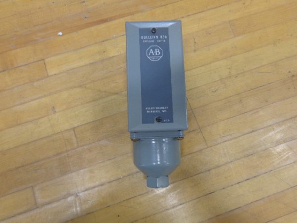 836-C3A: PRESSURE SWITCH, ALLEN BRADLEY
