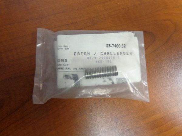 KKD-102: JOSLYN CLARK SYLVANIA, MOVEABLE CONTACT SPRING TYPE KD SIZE 3, FITS 74U13 CONTACTOR