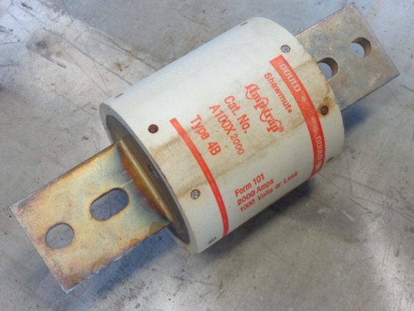 A100X2000-4B: GOULD SHAWMUT AMPTRAP FUSE