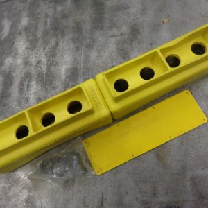 4007: WOODHEAD CO. PENDANT 7 HOLE PUSHBUTTON STATION