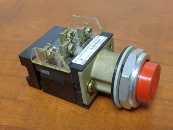 800H-BK6A: ALLEN BRADLEY RED EXTENDED HEAD PUSH BUTTON