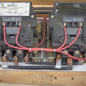 8702-SEO2: SQUARE D SIZE 3 REVERSING STARTER CONTACTOR